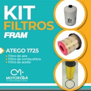 Kit Filtros Fram Mercedes Benz Atego 1725