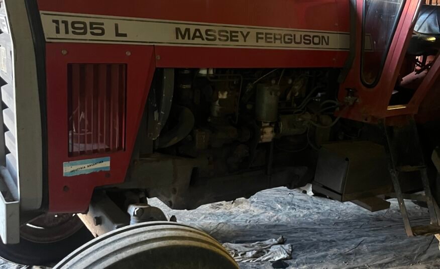 Tractor massey ferguson 1195 L