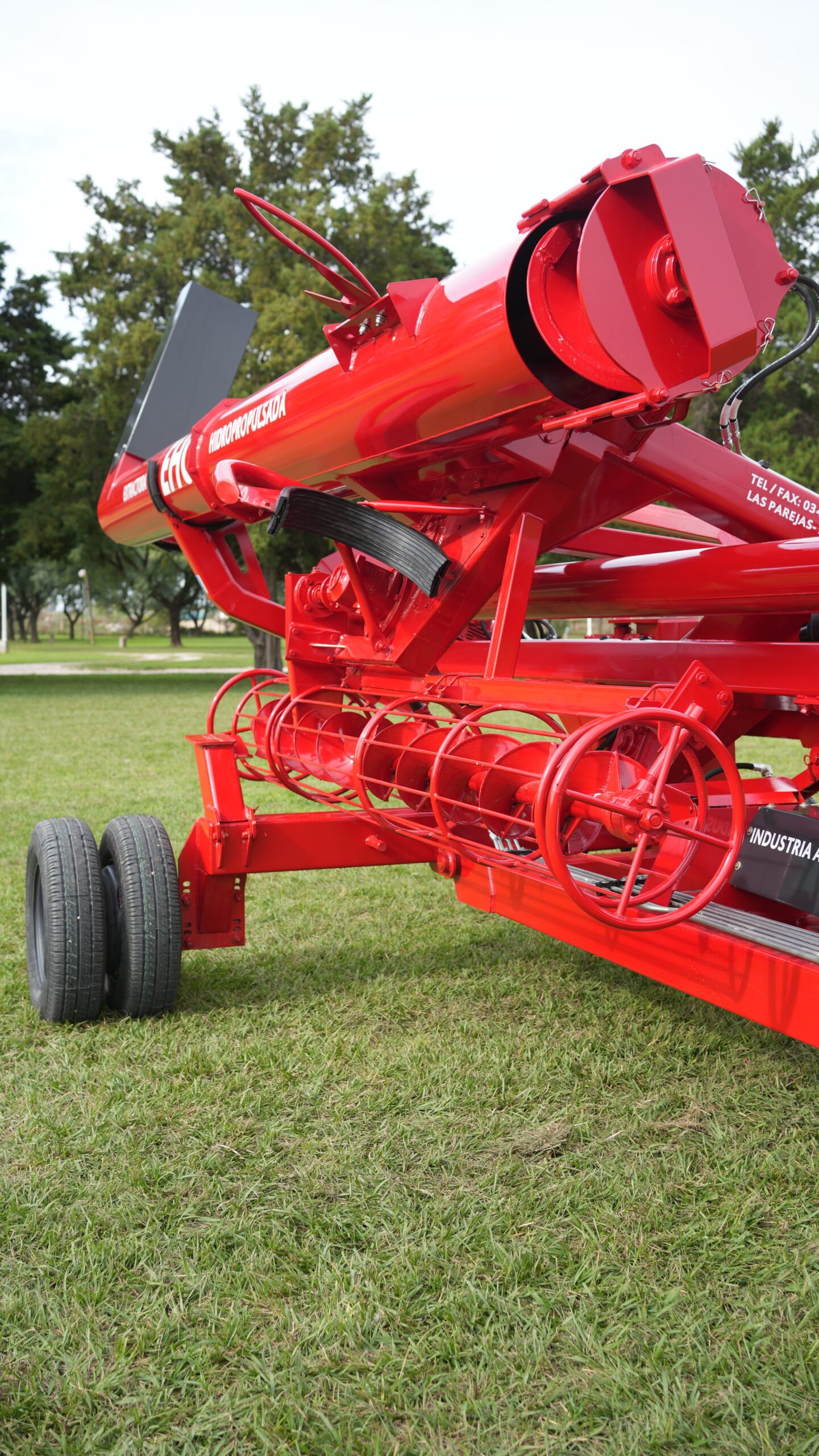 Extractora de granos hidropropulsada EHO