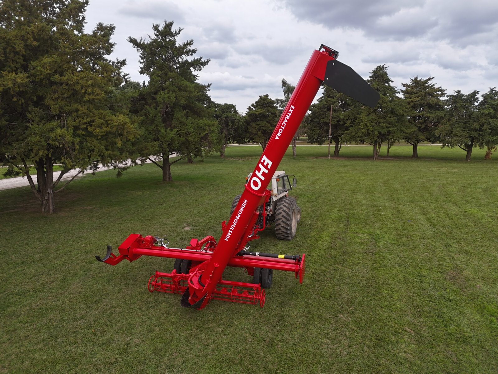 Extractora de granos hidropropulsada EHO