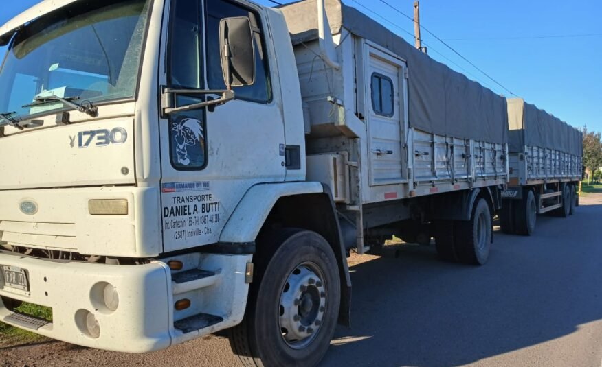 Ford cargo 1730 enganchado acoplado ombu