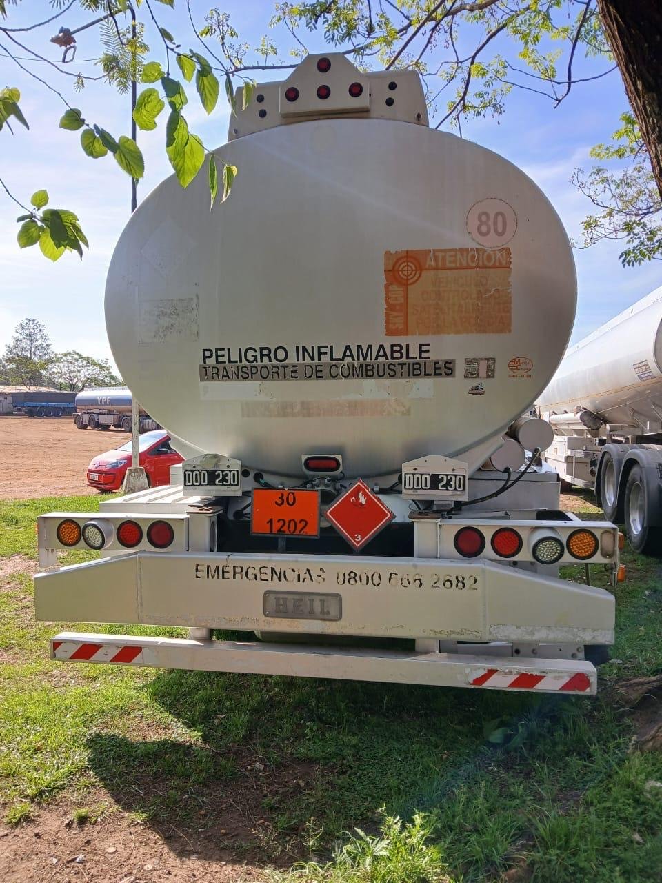 Tanque cisterna marca heil